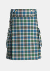 Utility_MacPhedran_Dress_Tartan_15144_kilt_front_image_with_pleated_design_and_adjustable_buckles_for_men