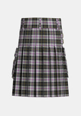 Utility_MacPherson_Dress_1951_Tartan_5921_kilt_back_image_with_pleated_design_and_adjustable_buckles_for_men