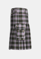 Utility_MacPherson_Dress_1951_Tartan_5921_kilt_left_image_with_pleated_design_and_adjustable_buckles_for_men