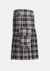 Utility_MacPherson_Dress_1951_Tartan_5921_kilt_left_image_with_pleated_design_and_adjustable_buckles_for_men