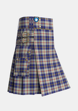Utility_MacRae_of_Conchra_Tartan_1683_kilt_side_image_with_pleated_design_and_adjustable_buckles_for_men