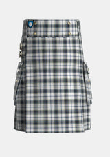 Utility_MacTavish_of_Dunardry_Dress_Tartan_10731_kilt_front_image_with_pleated_design_and_adjustable_buckles_for_men