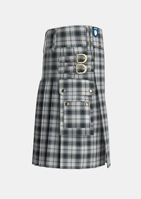 Utility_MacTavish_of_Dunardry_Dress_Tartan_10731_kilt_right_image_with_pleated_design_and_adjustable_buckles_for_men