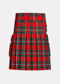 Utility_Macgregor_tartan_kilt_back_image_with_pleated_design_and_adjustable_buckles_for_men