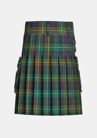 Utility_Maclaren_tartan_kilt_back_image_with_pleated_design_and_adjustable_buckles_for_men