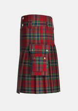 Maclean Red Tartan Utility Kilt
