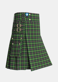 Utility_Madewell_Tartan_4024_kilt_side_image_with_pleated_design_and_adjustable_buckles_for_men
