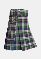 Utility_Malcolm_Dress_2_Tartan_1977_kilt_side_image_with_pleated_design_and_adjustable_buckles_for_men
