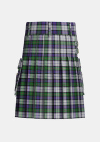 Utility_Malcolm_Dress_Tartan_1785_kilt_back_image_with_pleated_design_and_adjustable_buckles_for_men