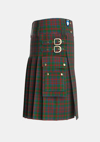 Utility_Matheson_Hunting_STS_incomplete_sett_Tartan_902_kilt_right_image_with_pleated_design_and_adjustable_buckles_for_men