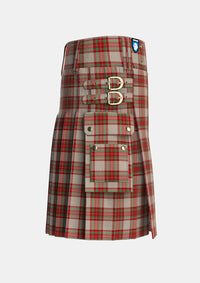 Utility_McBrayer_Dress_Tartan_7205_kilt_right_image_with_pleated_design_and_adjustable_buckles_for_men