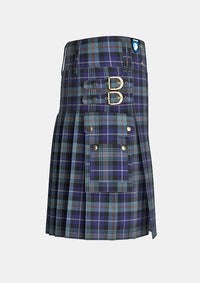 Utility_McCaig_Tartan_11644_kilt_right_image_with_pleated_design_and_adjustable_buckles_for_men