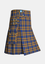 Utility_McCann_Tartan_11703_kilt_side_image_with_pleated_design_and_adjustable_buckles_for_men