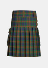 Utility_McCarter_Tartan_11606_kilt_back_image_with_pleated_design_and_adjustable_buckles_for_men