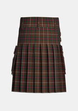 Utility_McCurrach_Tartan_11021_kilt_back_image_with_pleated_design_and_adjustable_buckles_for_men