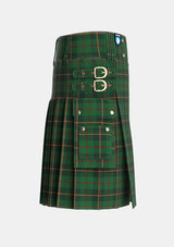 Utility_McGeorge_Personal_Tartan_2884_kilt_right_image_with_pleated_design_and_adjustable_buckles_for_men