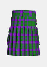 Utility_McGuinness_Tam_Tartan_10581_kilt_back_image_with_pleated_design_and_adjustable_buckles_for_men