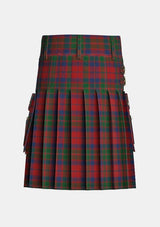 Utility_McKimm_J_W_Tartan_12889_kilt_back_image_with_pleated_design_and_adjustable_buckles_for_men