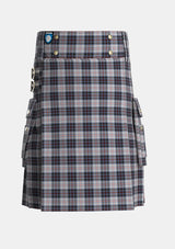 Utility_McRae_Dress_Tartan_2800_kilt_front_image_with_pleated_design_and_adjustable_buckles_for_men