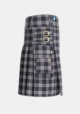 Utility_McRae_Dress_Tartan_2800_kilt_right_image_with_pleated_design_and_adjustable_buckles_for_men