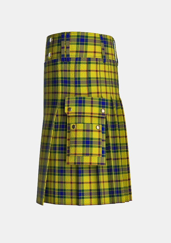 Utility_Mccabe_tartan_11461_kilt_left_image_with_pleated_design_and_adjustable_buckles_for_men