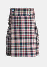 Utility_Merrilees_Dress_Dance_Tartan_6369_kilt_front_image_with_pleated_design_and_adjustable_buckles_for_men