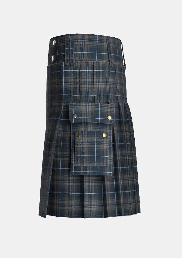 Midnight Pride Utility Tartan Kilt
