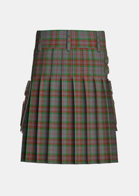Utility_Modern_Robertson_tartan_2148_kilt_back_image_with_pleated_design_and_adjustable_buckles_for_men