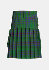 Utility_Moncrieff_of_Atholl_Tartan_5940_kilt_back_image_with_pleated_design_and_adjustable_buckles_for_men