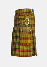 Utility_Morgan_of_Wales_Tartan_5760_kilt_right_image_with_pleated_design_and_adjustable_buckles_for_men