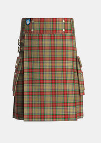Utility_Muirhead_Original_Tartan_6001_kilt_front_image_with_pleated_design_and_adjustable_buckles_for_men