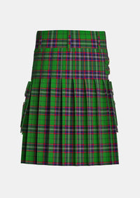 Utility_Murray_Hetherington_Tartan_10700_kilt_back_image_with_pleated_design_and_adjustable_buckles_for_men