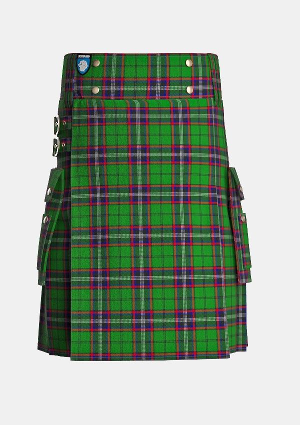 Utility_Murray_Hetherington_Tartan_10700_kilt_front_image_with_pleated_design_and_adjustable_buckles_for_men