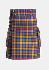 Utility_Murtaugh_Tartan_4022_kilt_front_image_with_pleated_design_and_adjustable_buckles_for_men
