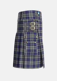 Utility_Napier_2_Tartan_1242_kilt_right_image_with_pleated_design_and_adjustable_buckles_for_men