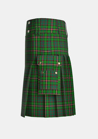 Utility_Nelson_Patrick_Tartan_13612_kilt_left_image_with_pleated_design_and_adjustable_buckles_for_men