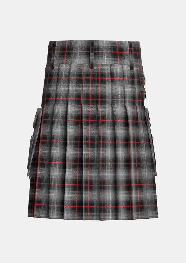 Utility_Nike_Golf_Dark_Tartan_10569_kilt_back_image_with_pleated_design_and_adjustable_buckles_for_men