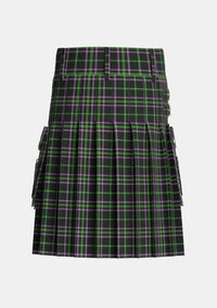 Utility_OBoyle_Tartan_5946_kilt_back_image_with_pleated_design_and_adjustable_buckles_for_men