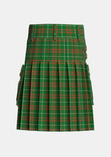 Utility_ONeill_Australia_Tartan_2464_kilt_back_image_with_pleated_design_and_adjustable_buckles_for_men