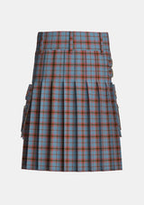 Utility_O_Connor_Dress_Tartan_6398_kilt_back_image_with_pleated_design_and_adjustable_buckles_for_men