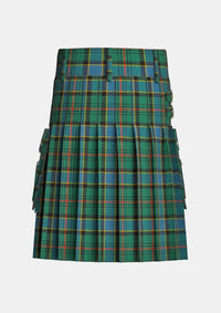 Utility_Ogilvie_Hunting_Ancient_Tartan_kilt_back_image_with_pleated_design_and_adjustable_buckles_for_men