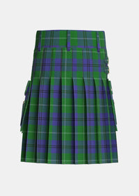 Utility_Oliphant_2_Tartan_242_kilt_back_image_with_pleated_design_and_adjustable_buckles_for_men