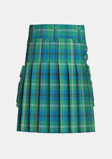 Utility_Oliphant_tartan_242_kilt_back_image_with_pleated_design_and_adjustable_buckles_for_men
