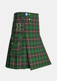 Utility_Page_Tartan_7468_kilt_side_image_with_pleated_design_and_adjustable_buckles_for_men