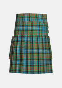 Utility_Paisley_tartan_640_kilt_back_image_with_pleated_design_and_adjustable_buckles_for_men