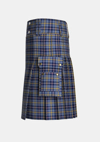 Utility_Patrick_Tartan_11972_kilt_left_image_with_pleated_design_and_adjustable_buckles_for_men