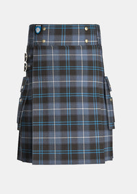 Utility_Patriot_Ancient_tartan_7343_kilt_front_image_with_pleated_design_and_adjustable_buckles_for_men
