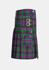 Utility_Paxton_Tartan_6691_kilt_right_image_with_pleated_design_and_adjustable_buckles_for_men
