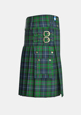 Utility_Peebles_Beltane_Centenary_Tartan_5403_kilt_right_image_with_pleated_design_and_adjustable_buckles_for_men
