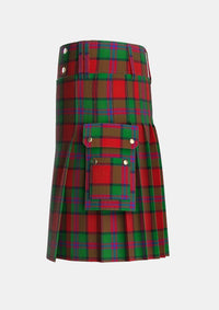 Utility_Plummer_Personal_Tartan_5947_kilt_left_image_with_pleated_design_and_adjustable_buckles_for_men